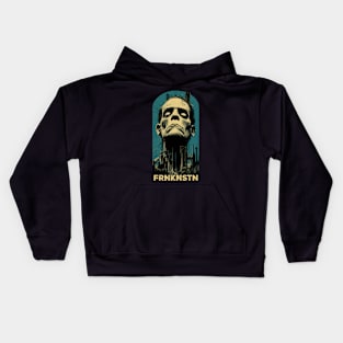 Steampunk Frankenstein "FRNKNSTN" Kids Hoodie